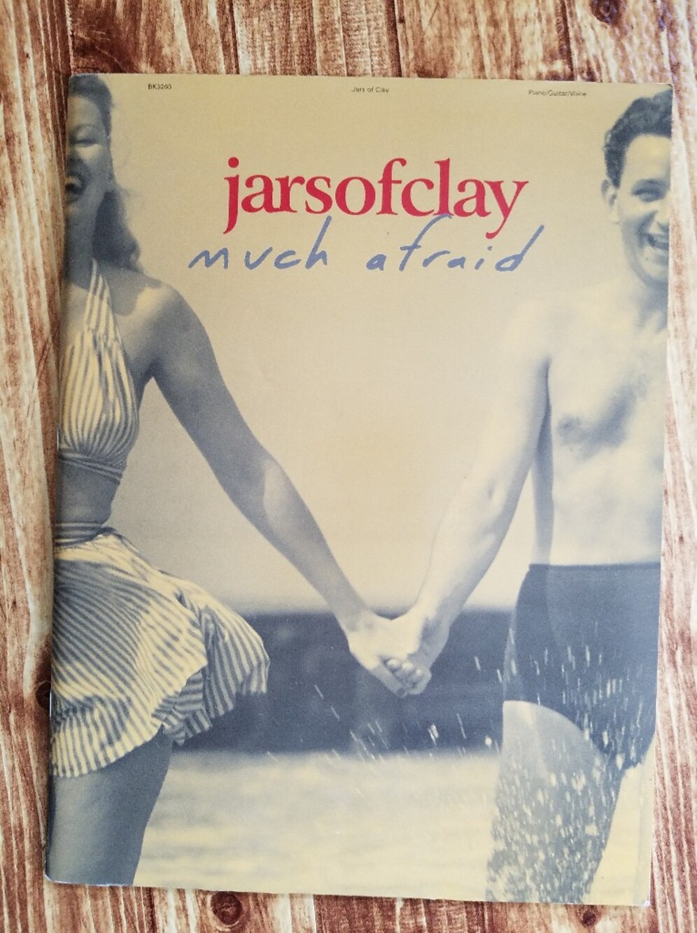 Jars Of Clay 'Much Afraid' Songbook Sheet Music Brentwood Guitar Piano